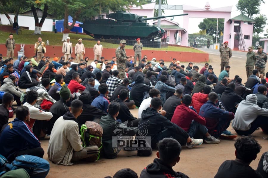 Territorial Army Recruitment Rally concludes in Dimapur