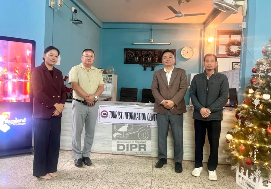 Tourism department launches tourist information centres–cum–ILP facilitation counters in Dimapur.