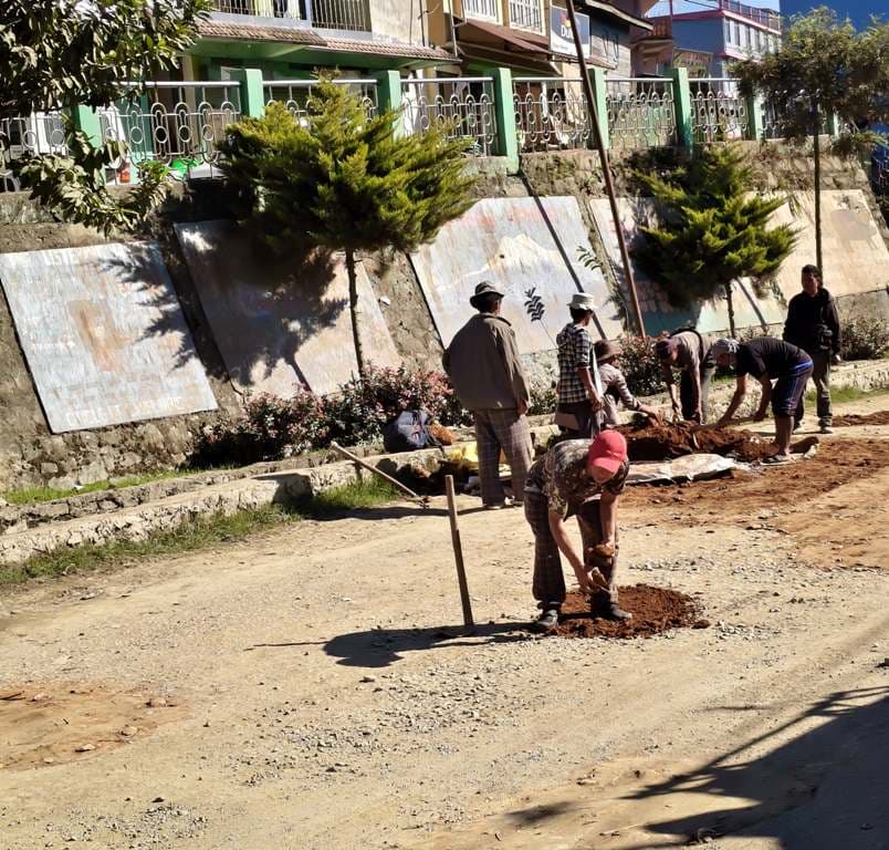 USSC inspects works for finance minister Nirmala Sitharaman’s visit to Kiphire