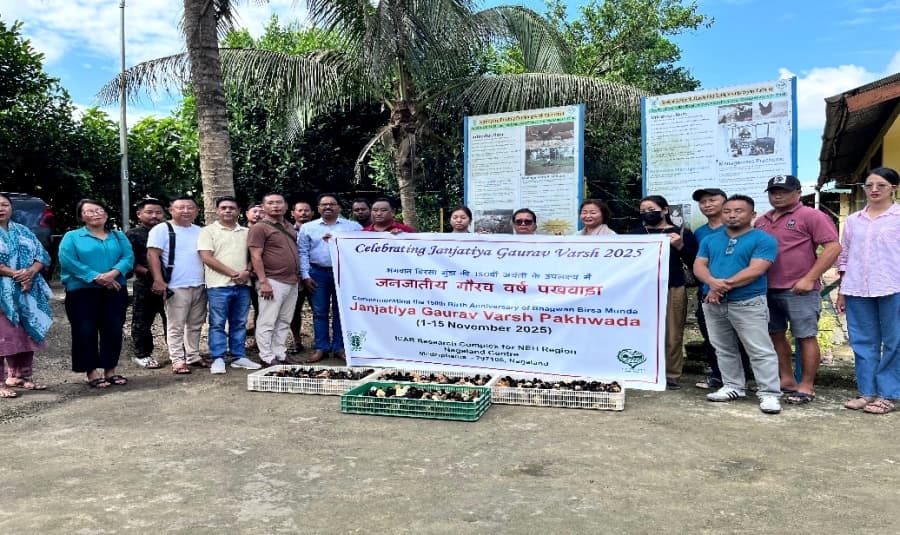 Western Sumi Hoho expresses gratitude to ICAR Nagaland Centre