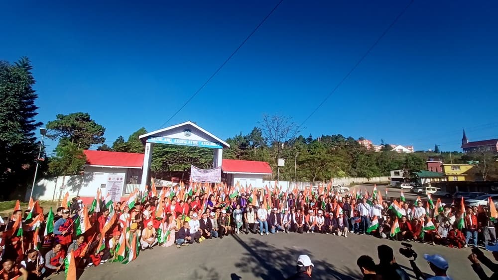 Walkathon in Kohima marks Birsa Munda 150th birth anniversary