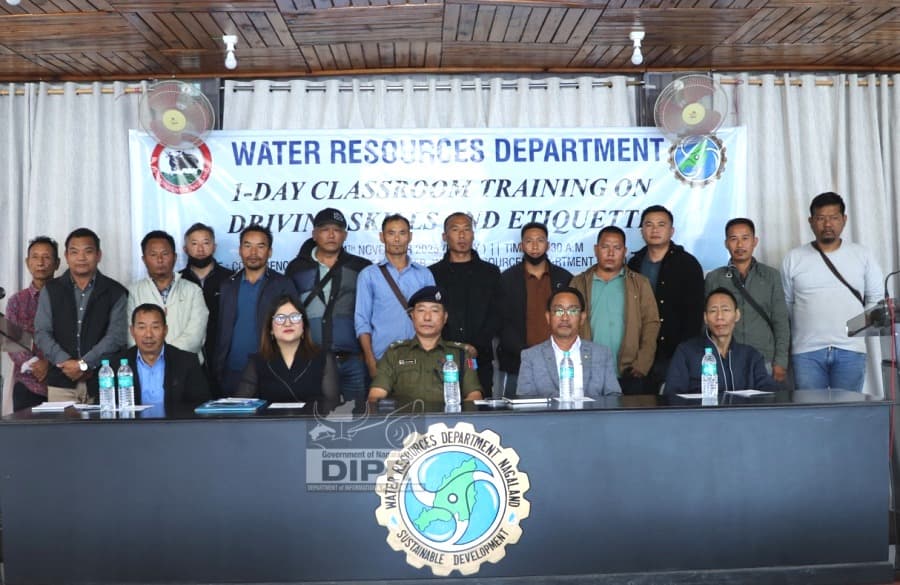 Nagaland: Water Resources department conducts training on ‘Driving skills and etiquette’