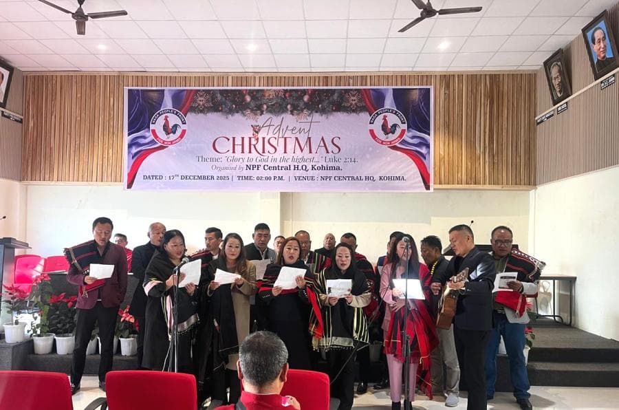Advent Christmas: Political parties, departments hold celebrations across Nagaland