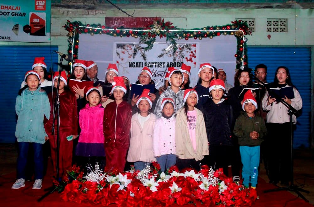 Advent Christmas programmes held in Mokokchung, Jalukie and Kohima