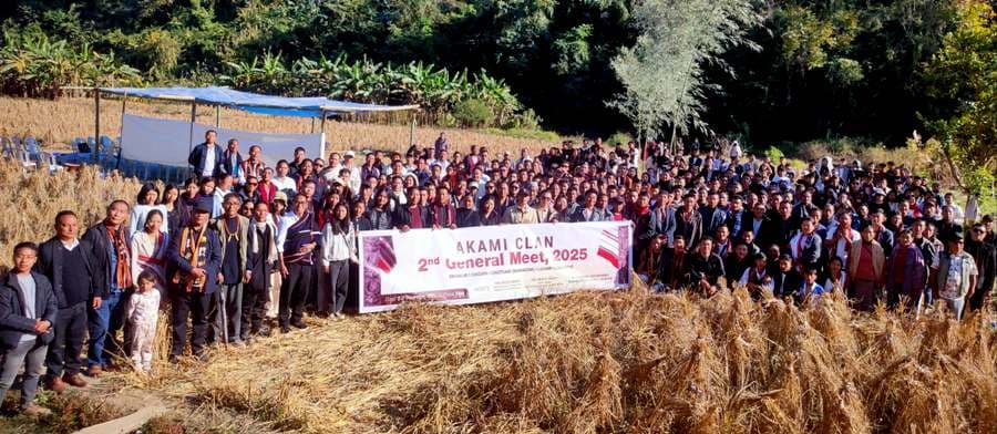 Akami clan holds second general meeting held at Losami village
