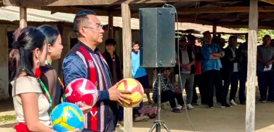 Albert Ezung calls Jalukie valley ‘land of football’ at tournament kickoff