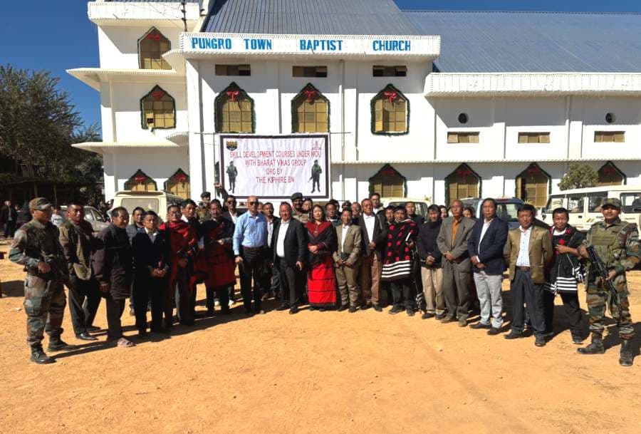 Assam Rifles organises skill development awareness in Pungro sub-division