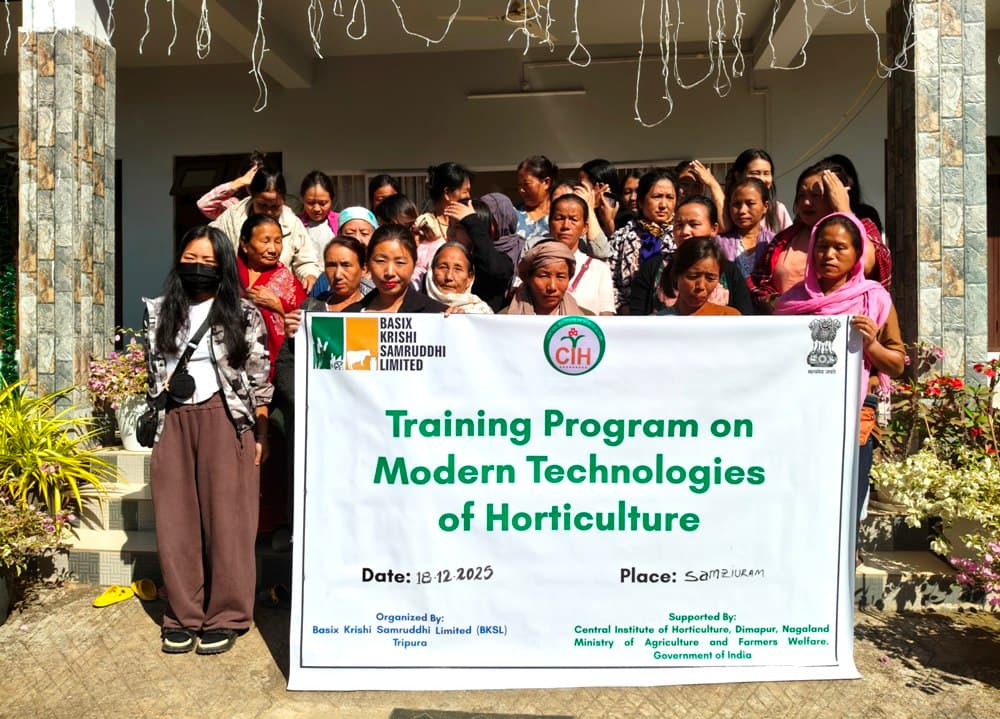 BKSL conducts training on modern farming in Peren