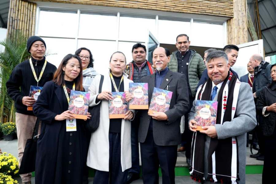 CM Rio releases book on Hornbill Festival's journey