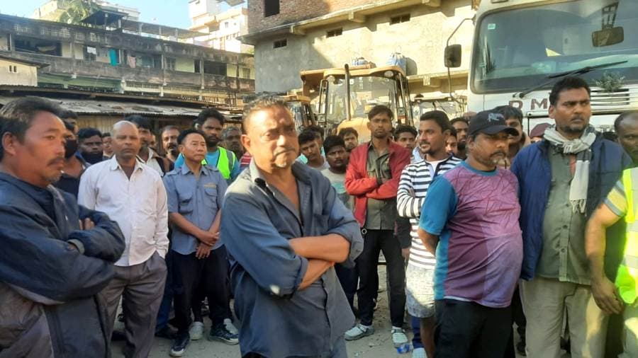 Dimapur Municipal Council sanitation workers cease work in protest against non-payment of salary
