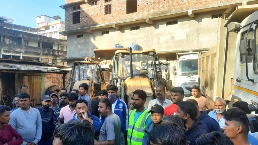 Dimapur Municipal Council sanitation workers cease work in protest against non-payment of salary