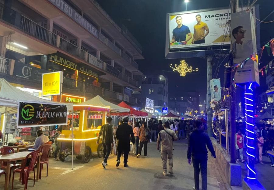 13th Dimapur Night Carnival kicks off at Clock Tower
