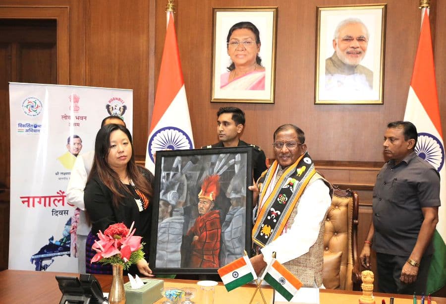 Lok Bhavan Assam celebrates Nagaland statehood day