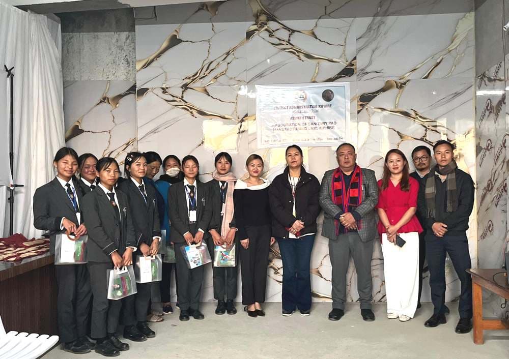 Atsikeh Trust launches eco-friendly menstrual pad in Kiphire