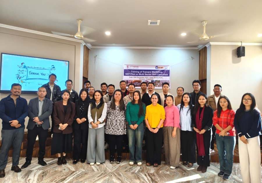 NEP skill initiative: Capacity building ToT held in Dimapur