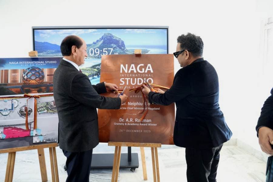 Kohima to host world-class music hub: AR Rahman to establish Naga International Studio