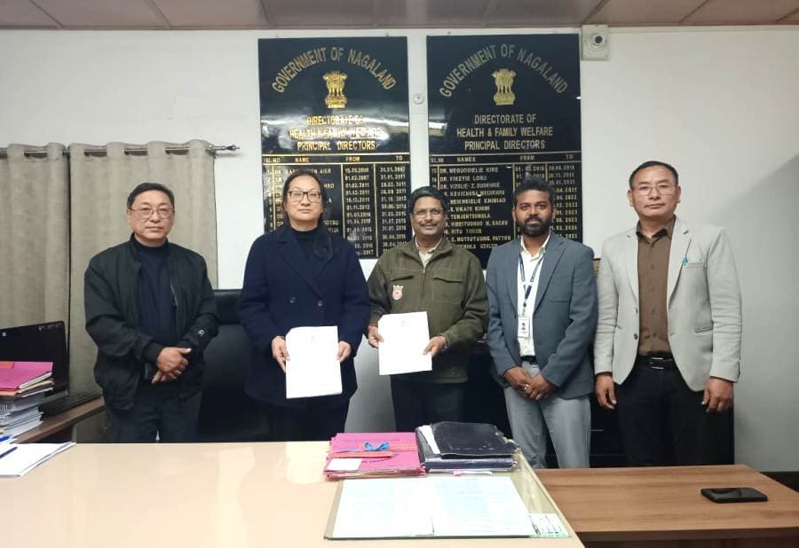 Nagaland Health & Family Welfare department signs MoU with HLL Lifecare