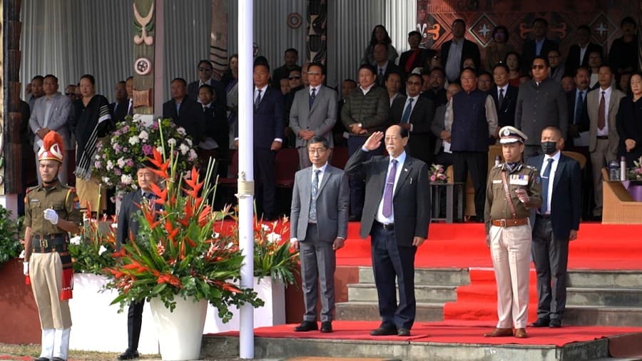 Rio calls for unity, early political settlement on Nagaland Statehood Day