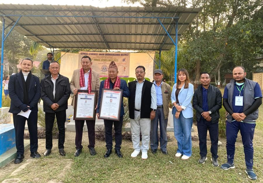 Sports meet of Gorkha Students’ Union Chümoukedima District concludes