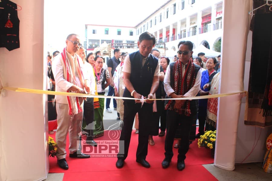 State Handloom Expo inaugurated in Chümoukedima