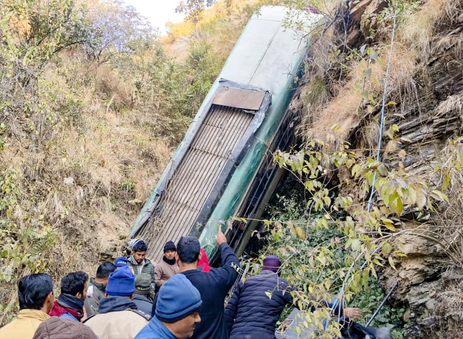 Uttarakhand: Seven killed, 12 injured as bus falls into gorge in Almora