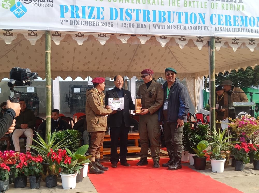 Neiphiu Rio reiterates call for peace at WWII rally in Kisama