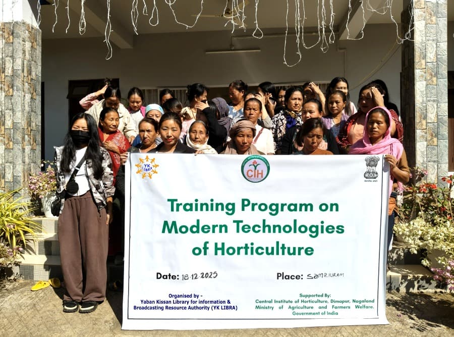 YK LIBRA trains farmers in Peren on modern horticulture