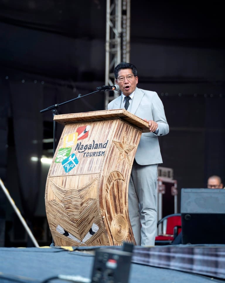 Too many divisions harming Nagaland, says TR Zeliang at Kisama Christmas service