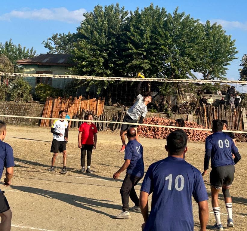 Assam Rifles organises friendly matches in Peren, Meriema