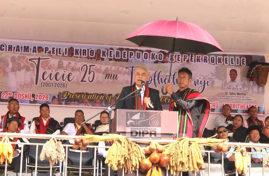 Chiechama Peli Kro Kerepouko Kepekrokelie celebrates silver jubilee in Kohima