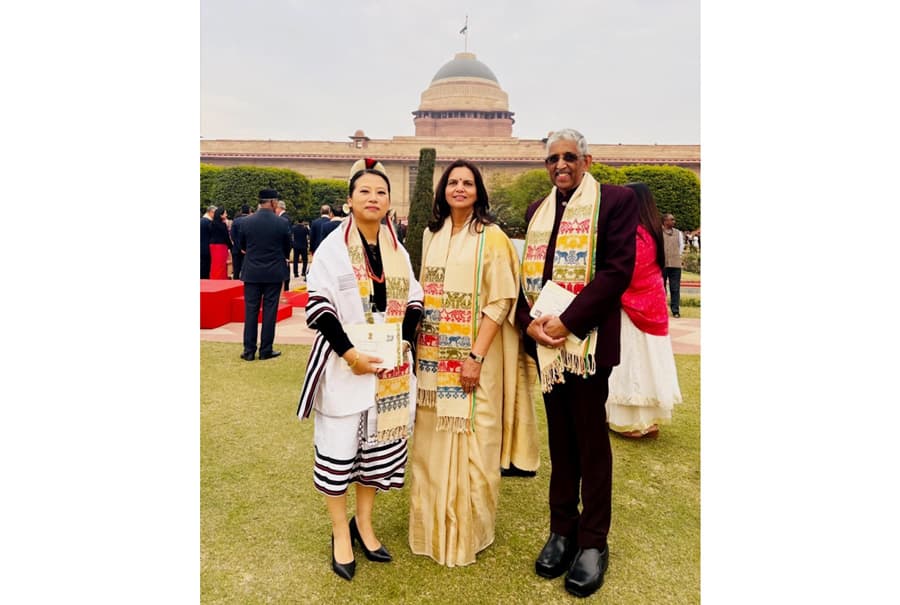 Dr. Keduovinuo Chielie attends President’s Republic Day reception