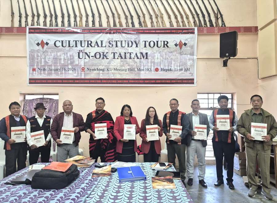 Konyak Union holds dedication programme for traditional attire book