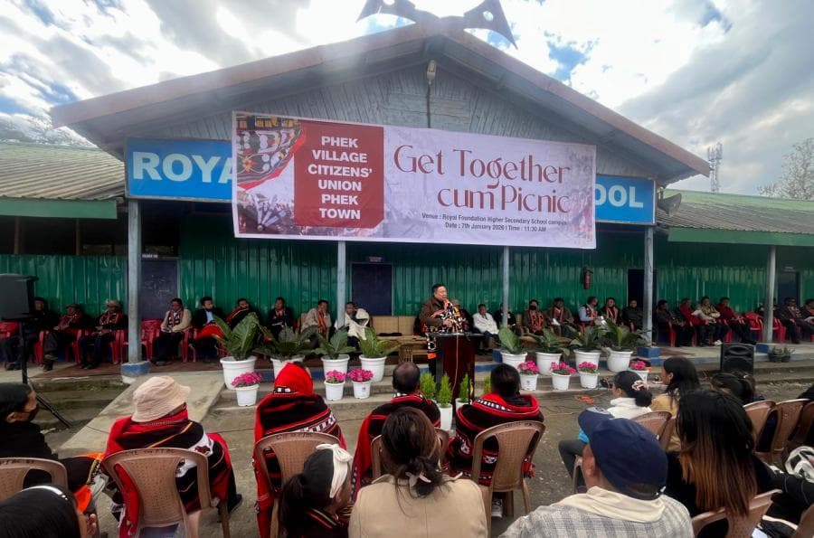 Kuzholuzo Nienu urges citizens to live by biblical principles in Phek