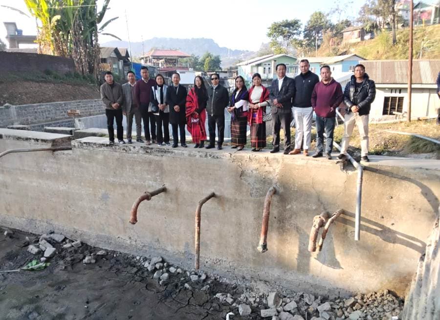 MLA Achumbemo Kikon stresses on Wokha's water security