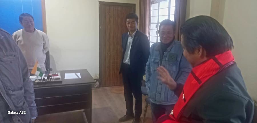 MLA Achumbemo Kikon stresses sustainable development in Shamator town