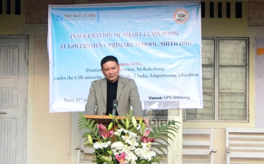 Mokokchung’s GPS Shitilong gets smart classroom