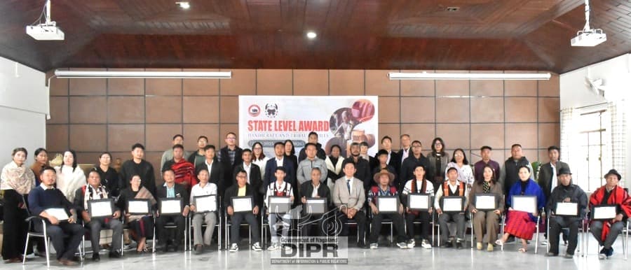Nagaland honours top artisans at handicraft awards