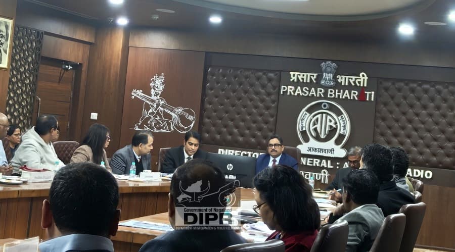 Nagaland officials attend India Cine Hub single-window portal meeting in New Delhi