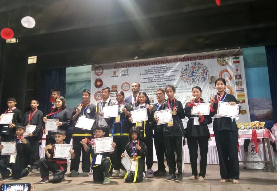 Nagaland win 13 gold medals at International Games 2026 in Guwahati