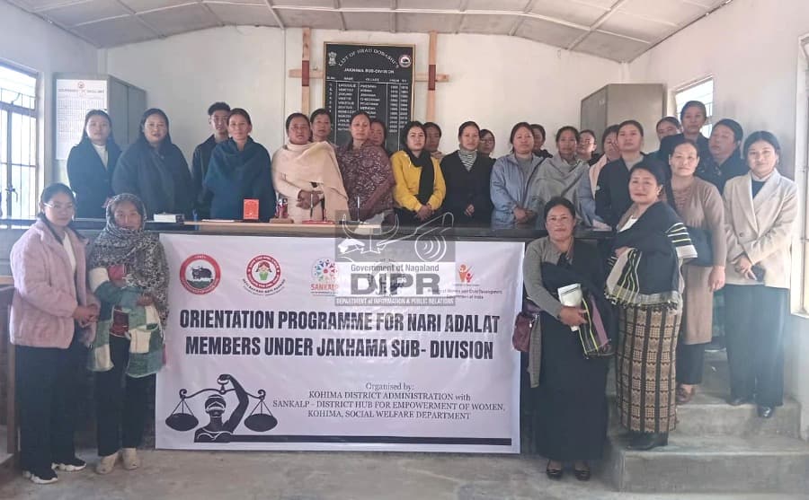 Orientation for Nari Adalat members held at Jakhama