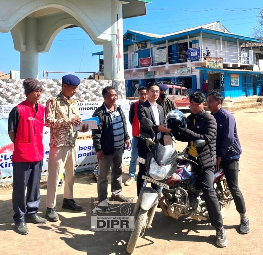 Road safety awareness held at Shamator town