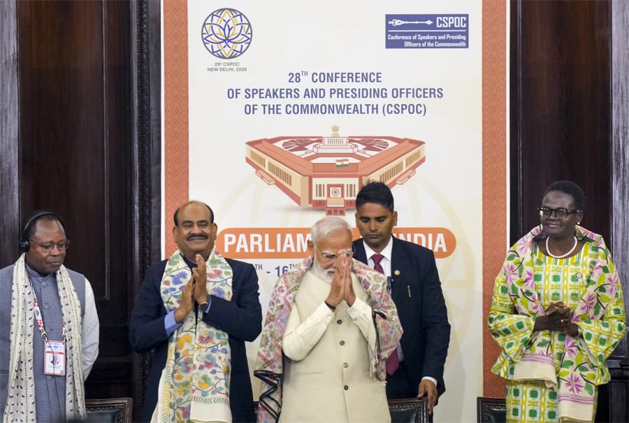 PM Modi inaugurates largest-ever Commonwealth speakers conference, highlights importance of Global South
