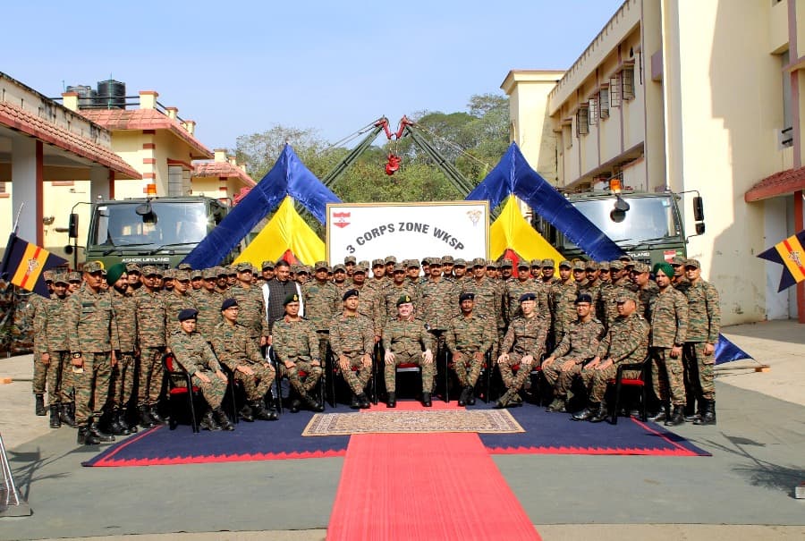 3 Corps Zone Workshop celebrates 25th Raising Day in Dimapur