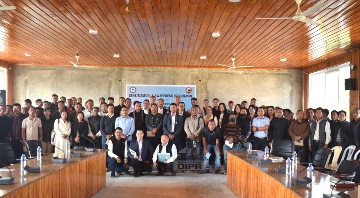 Sensitisation programme on minority welfare schemes held in Peren