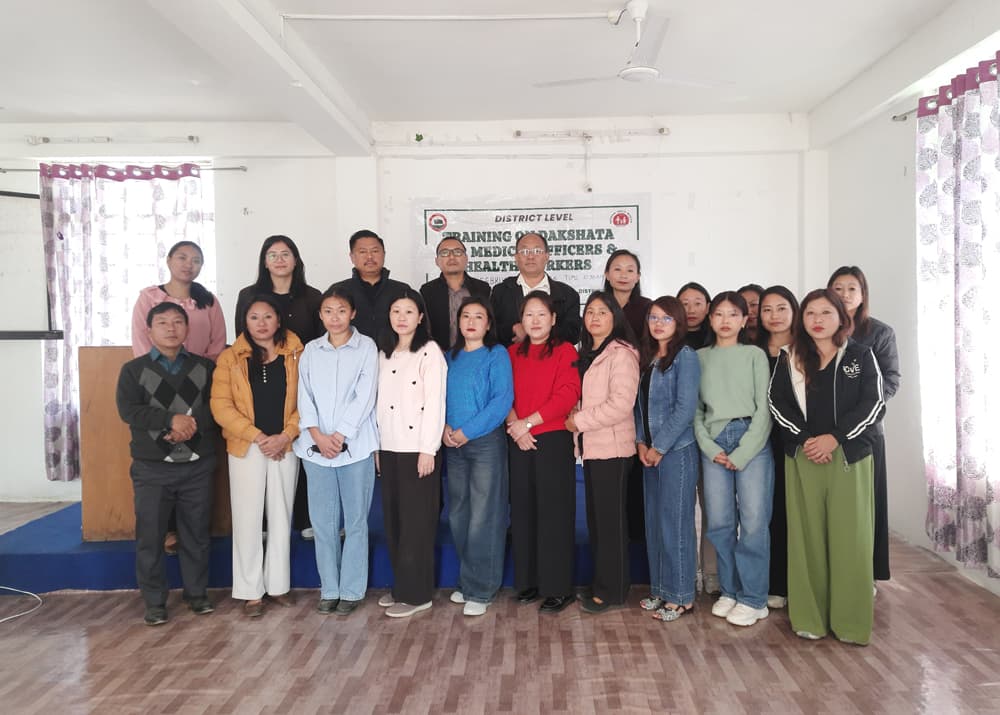 Dakshata training conducted for health workers in Wokha