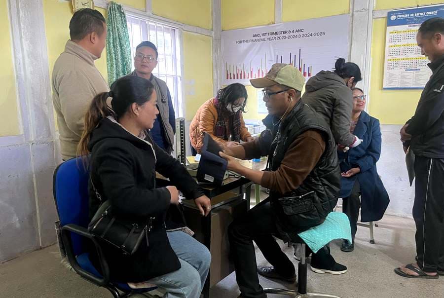 Employees’ State Insurance Corporation organises awareness programme, health camp in Pfütsero