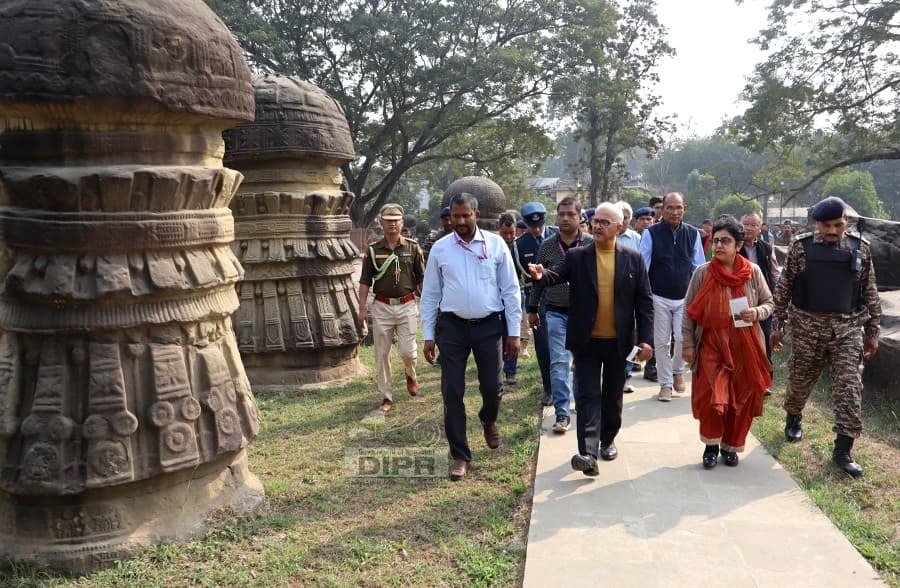 Governor Ajay Kumar Bhalla visits Gurudwara, Kachari Rajbari in Dimapur