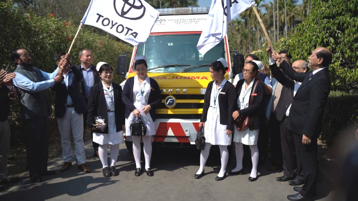 Toyota-IDAN CSR initiative hands over ALS ambulances, health and school assets across six Nagaland districts