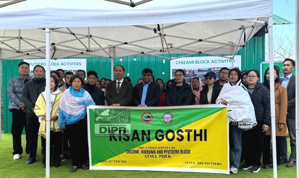 Joint Kisan Gosthi programme held at Pfutsero