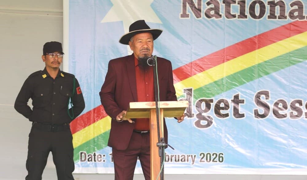 Khango Konyak calls for reconciliation at National Tatar Hoho